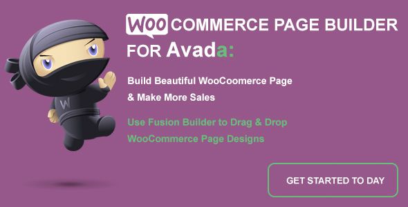 WooCommerce Page Builder For Avada and Fusion Builder    