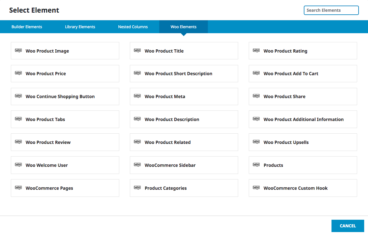 WooCommerce Page Builder For Avada and Fusion Builder - 1