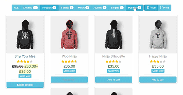 WooCommerce Products ShowCase - 1