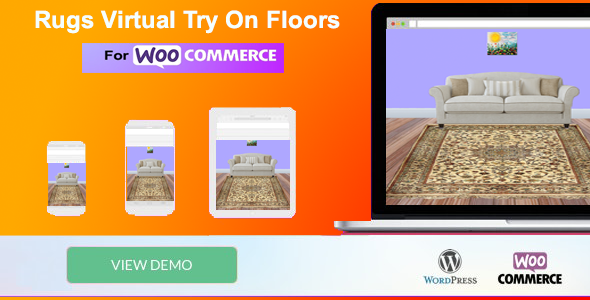 WooCommerce Rugs Virtual Try on Floors image