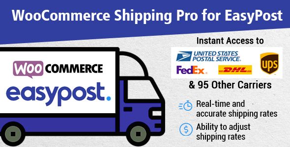 WooCommerce Shipping Pro for EasyPost (USPS, UPS, FedEx, DHL)    