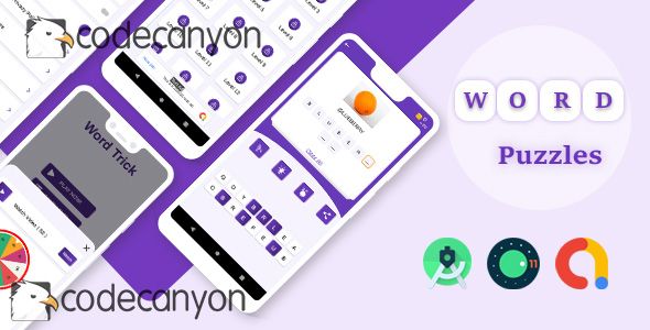 Word Puzzles - Word Trick games with admob ready to publish Android
