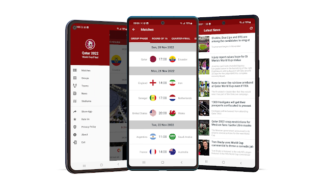 Android world cup app