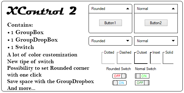 XControl 2, .Net custom control    