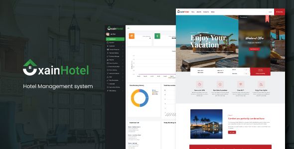 Xain - Hotel Management System with Website    