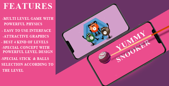 Yummy Snooker Game Template Games