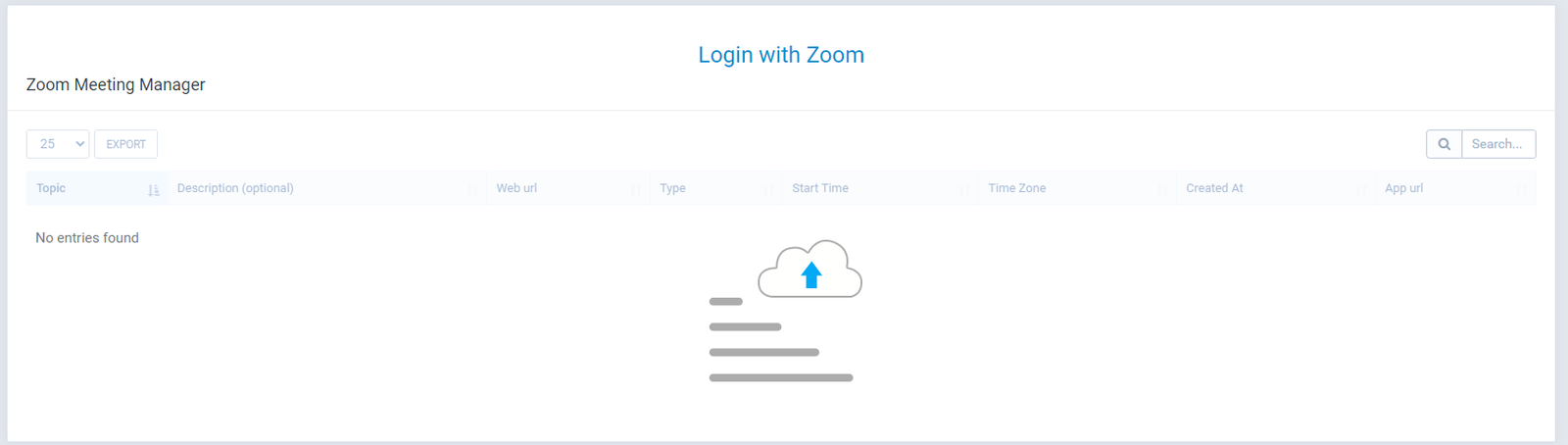 Zoom Meeting Manager - 1