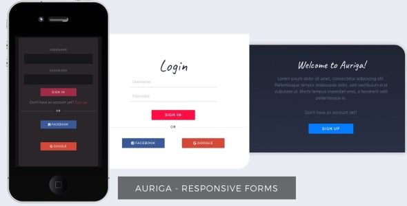 beautiful and interactive login and signup forms    Forms