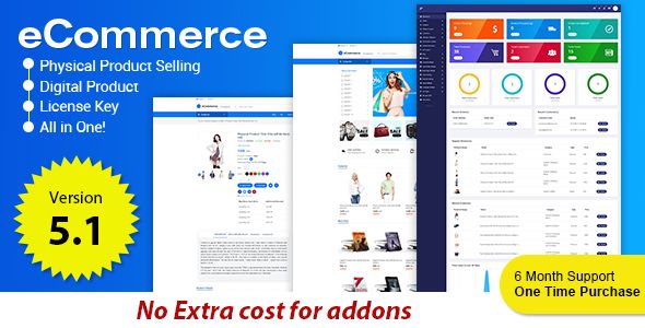 eCommerce - Responsive Ecommerce Business Management System    