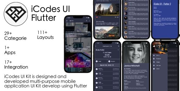 iCodes UI - Flutter    