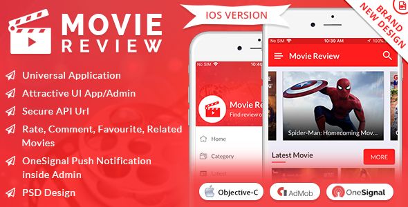 iOS Movie Review App    