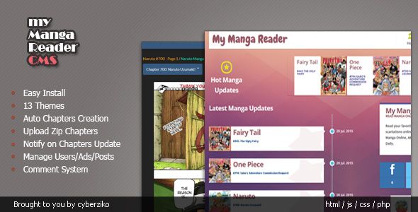 my Manga Reader CMS    