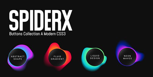 spiderx A Modern CSS3 Buttons Collection    