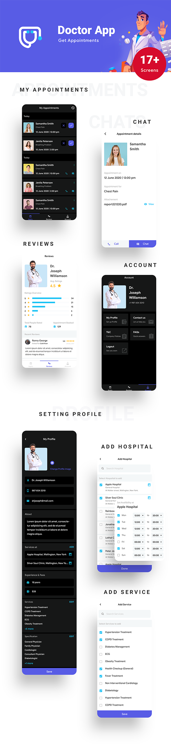 17 Template| Doctor Appointment Booking| Hospital management POS system| Medicine Delivery| Doctopro - 8