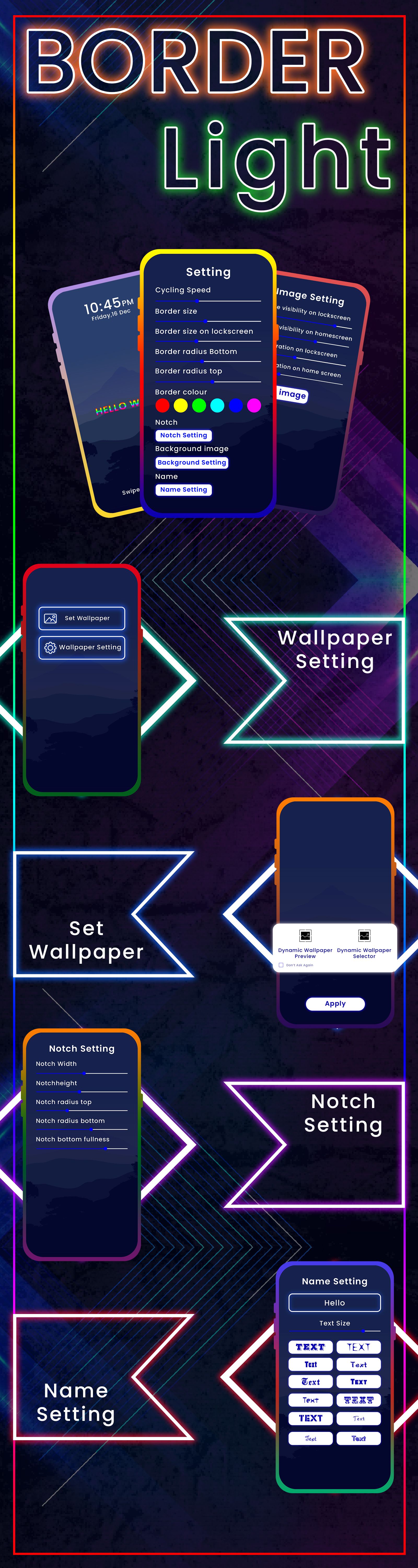 Border Light Border Light Live Wallpaper Edge code.market