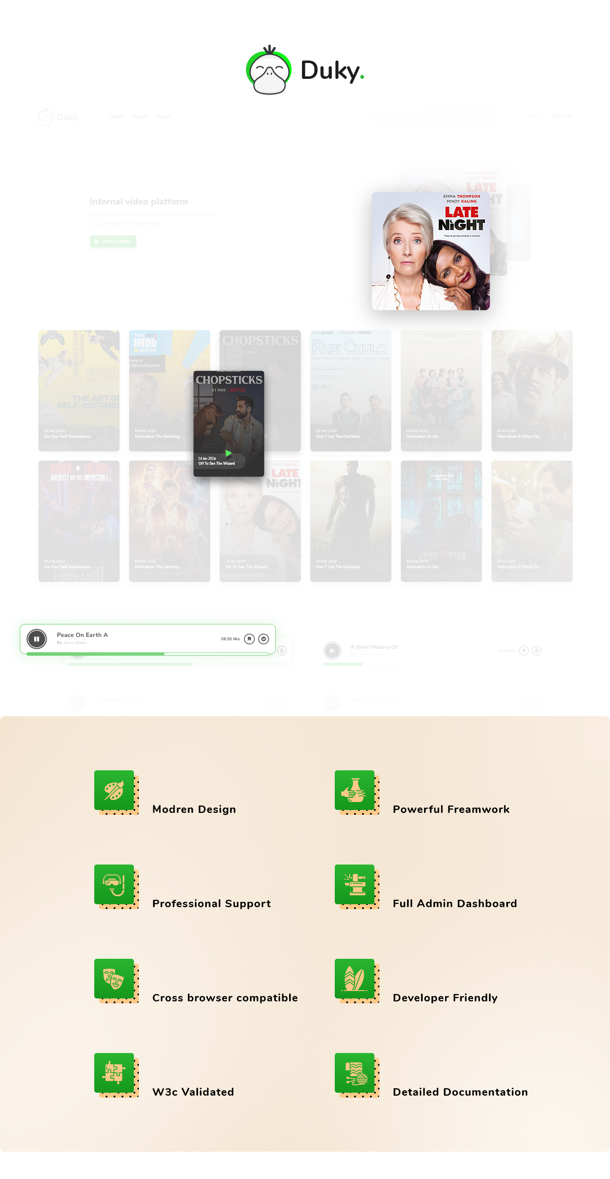 Duky - Movies & Music Platform - 2