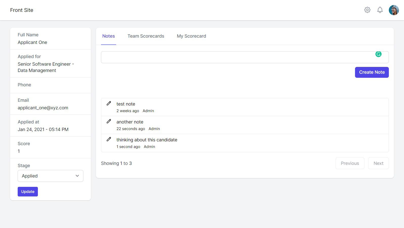Rookie - Recruitment Management System - 3