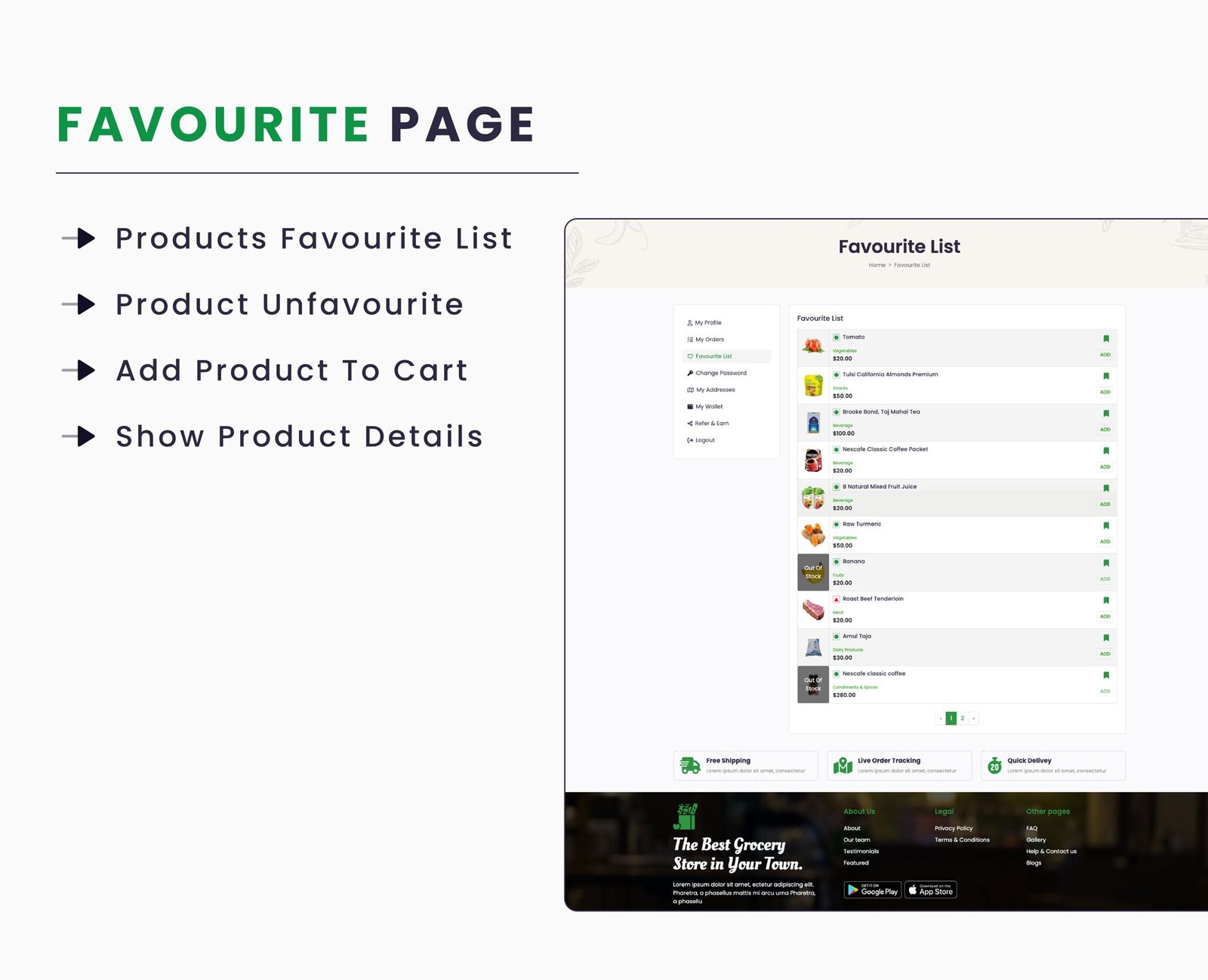Single Grocery, Food, Pharmacy Store Website & Delivery Boy Application With Admin Panel - 7