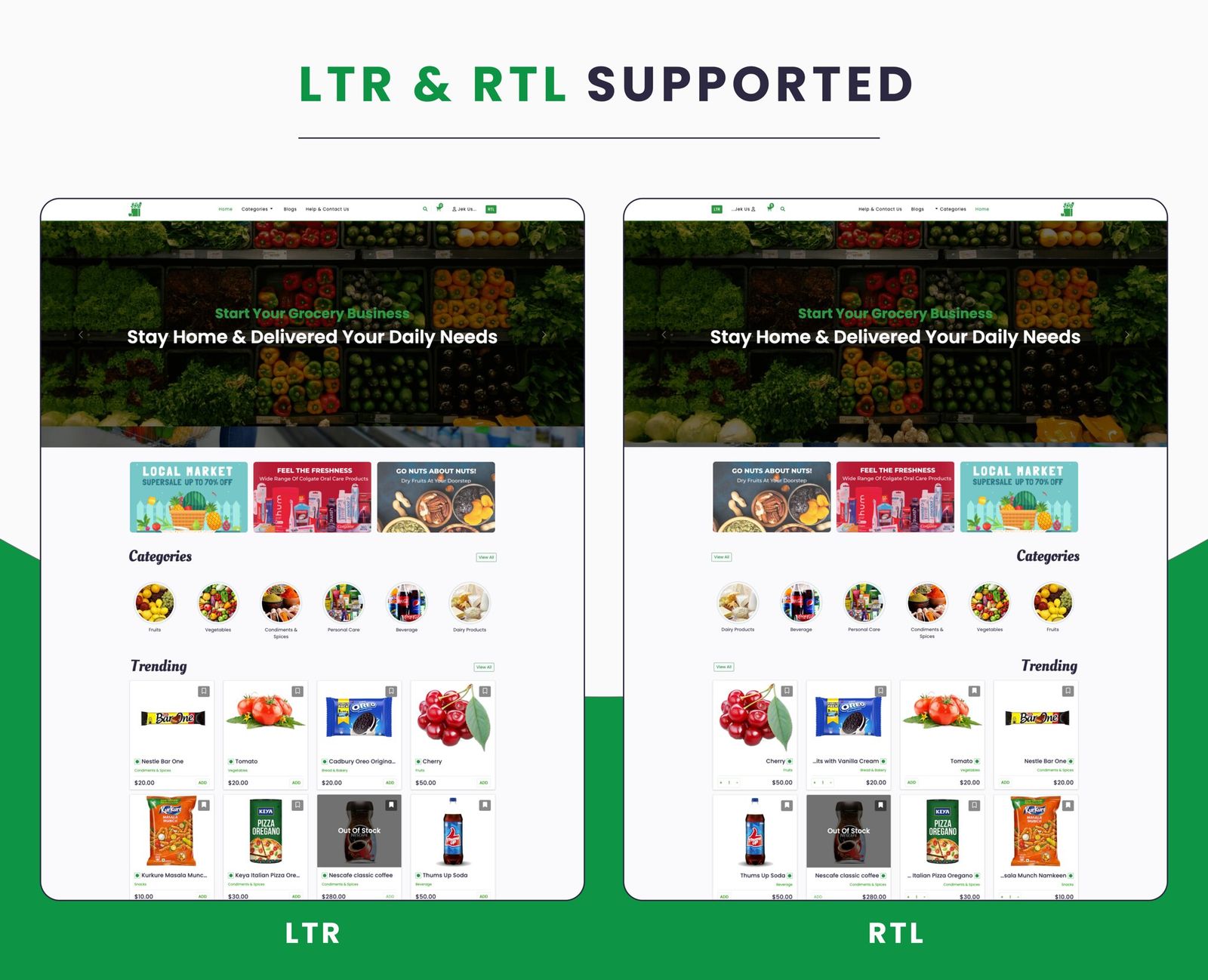 Single Grocery, Food, Pharmacy Store Website & Delivery Boy Application With Admin Panel - 12