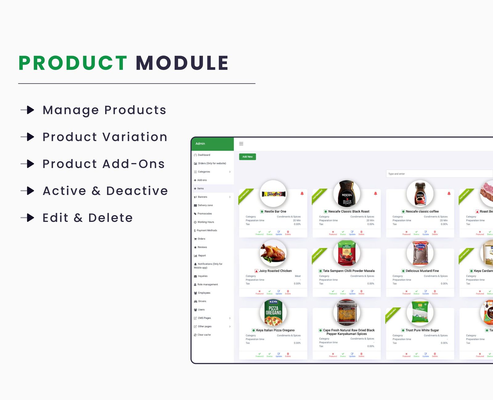 Single Grocery, Food, Pharmacy Store Website & Delivery Boy Application With Admin Panel - 15