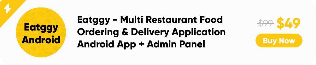 Eatggy - Multi Restaurant -  Food Delivery App - Food Ordering iOS App - 2