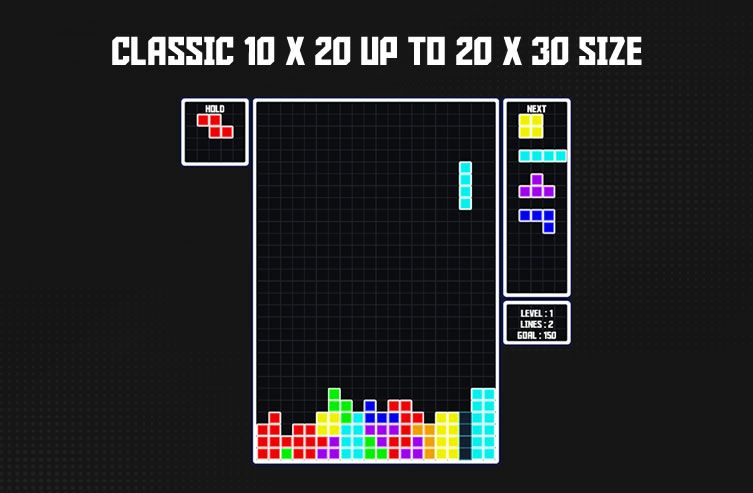 Super Tetris - HTML5 Game - 2