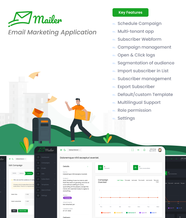 Mailer - Email Marketing Application - 3