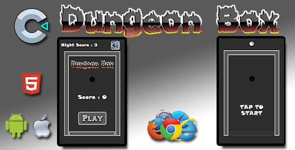 Dungeon Cave - HTML5 Mobile Game - 6
