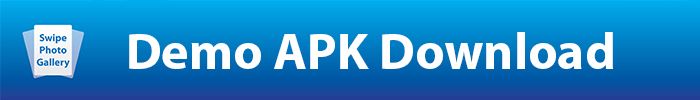 Swipe Photo Gallery Android Demo
