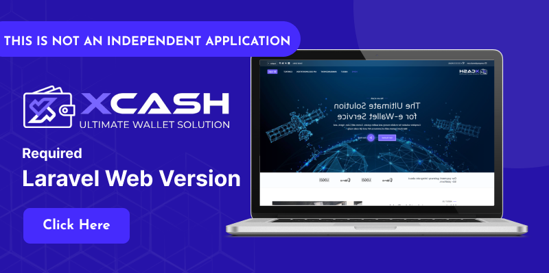 XCash - Cross Platform Mobile Wallet Application | User App - 2