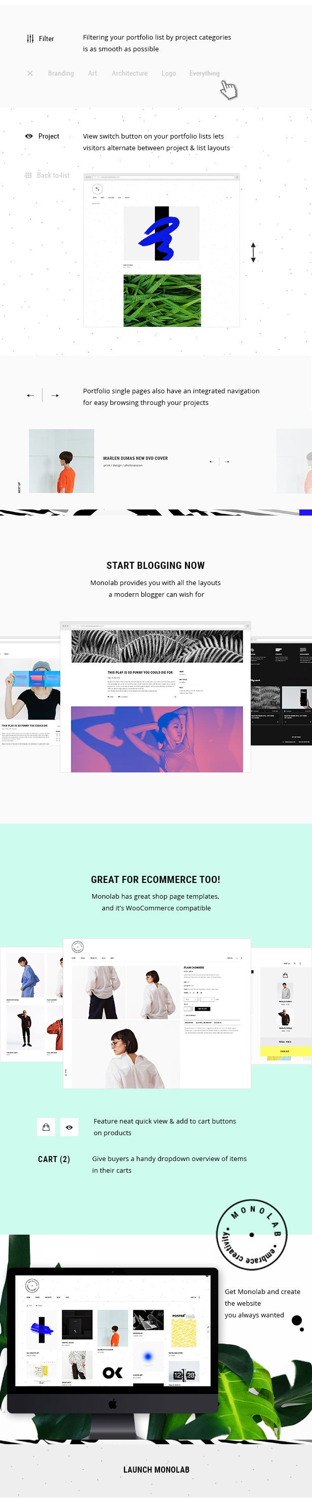 Monolab - Creative Portfolio Theme - 6