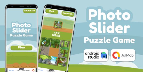 Bundle 5 Puzzle Android Studio Games with AdMob Ads - 1