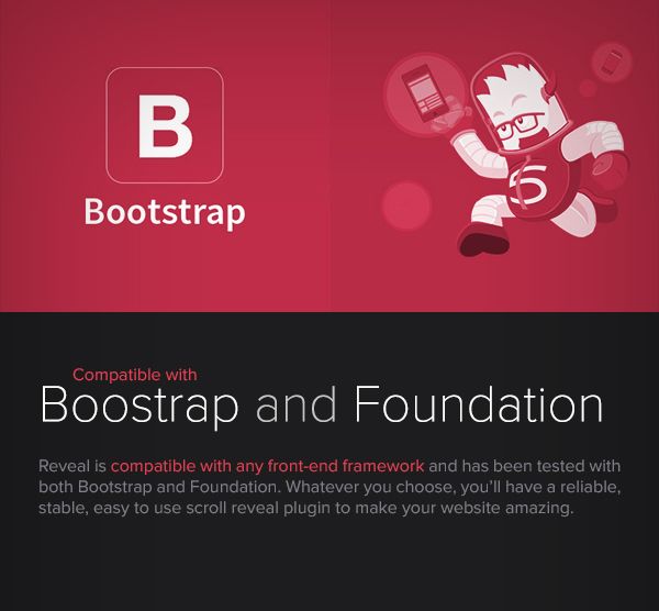 Reveal - Bootstrap and Foundation