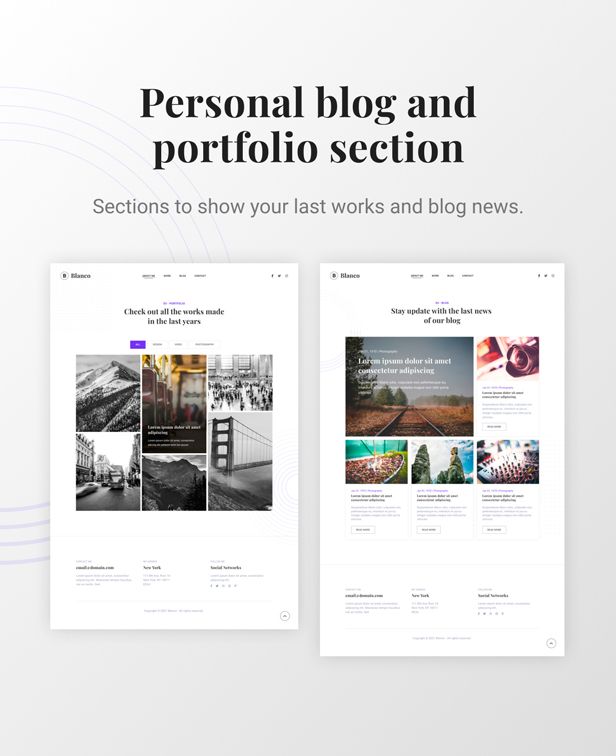 Blanco | Personal Portfolio and Blog Laravel Script - 6