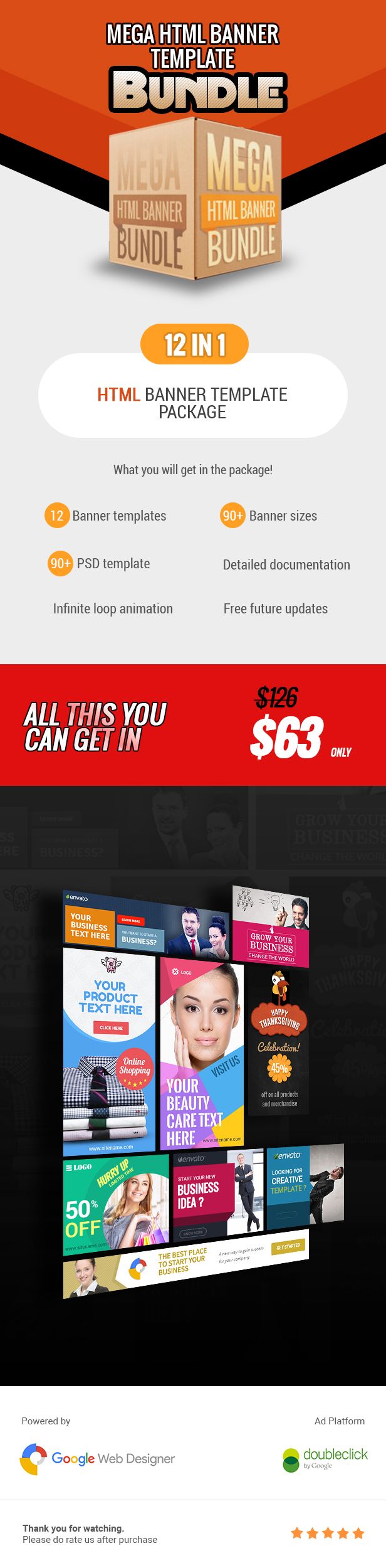 Mega HTML Banner Bundle 01 - 1
