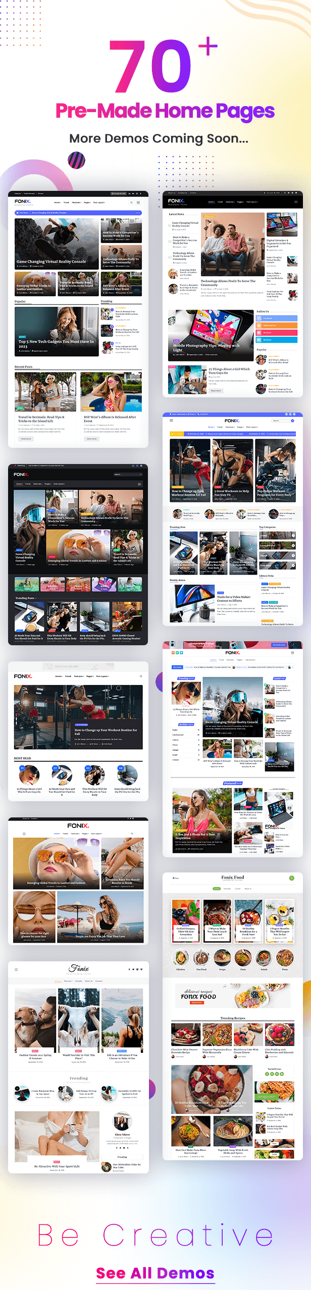 Fonix | Newspaper & Magazine WordPress Theme