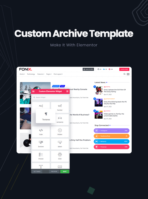 Fonix | Newspaper & Magazine WordPress Theme