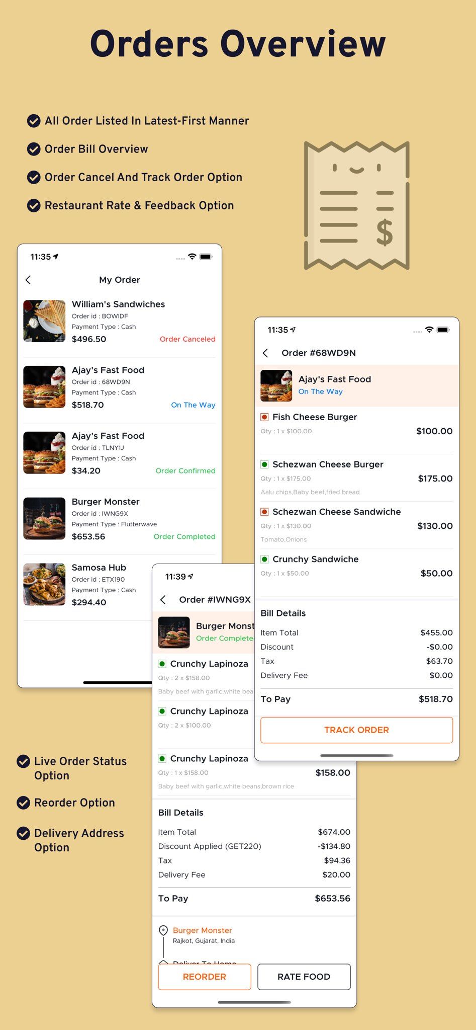 Multi Restaurant - Food ordering Flutter App with Admin Panel - 12