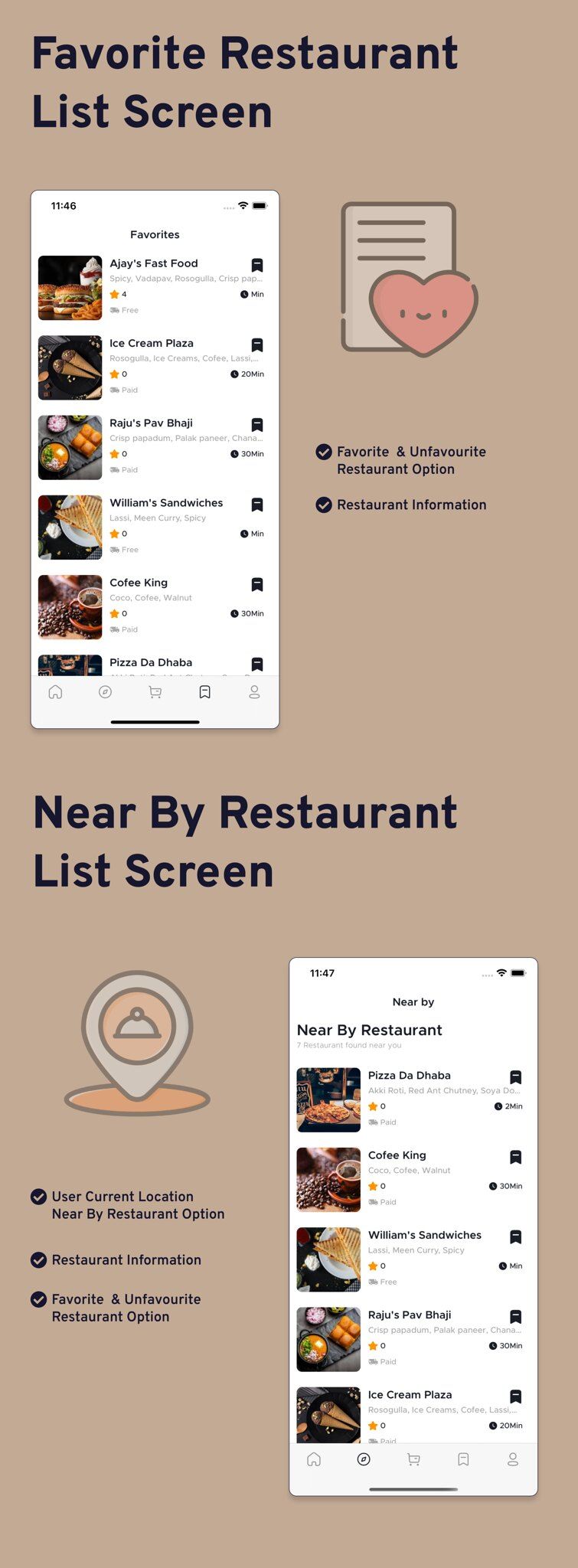 Multi Restaurant - Food ordering Flutter App with Admin Panel - 14