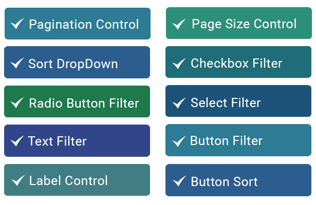 DataGrid Library Controls