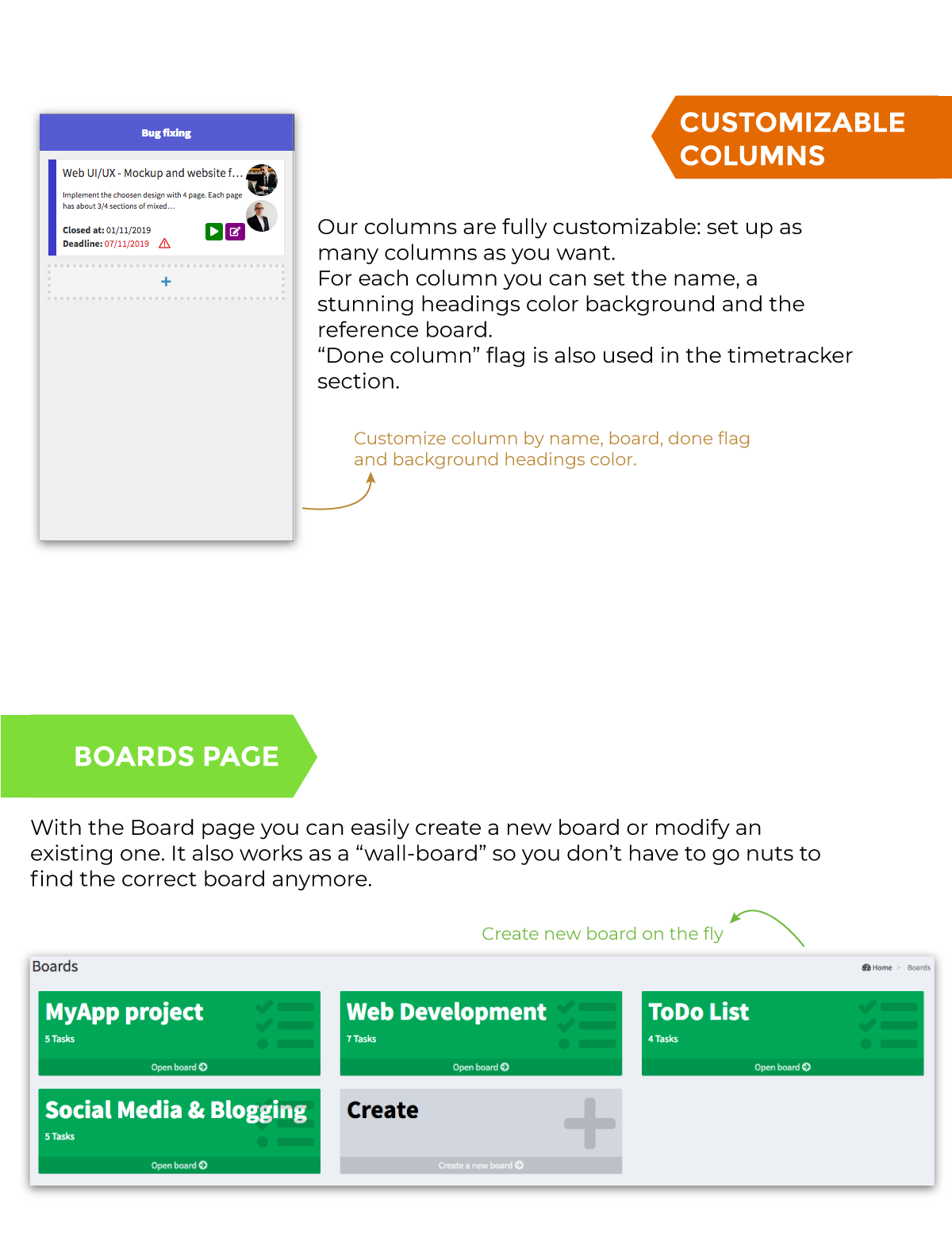 Personal Kanban Board - FireGUI Customizable - 5