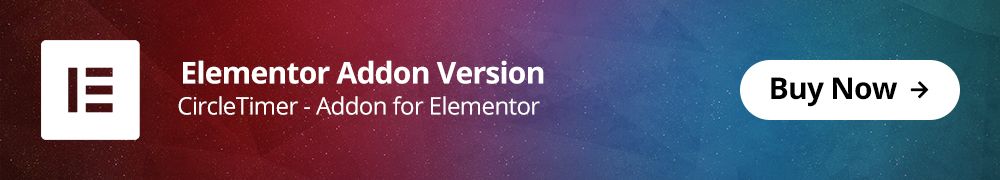 CircleTimer - Addon for Elementor