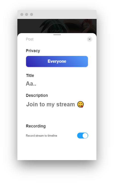 Live Stream plugin WebRTC & RTMP for Wowonder & Sngine Social Network & Playtube - 6
