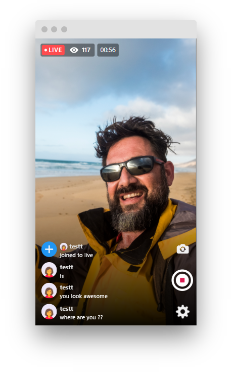 Live Stream plugin WebRTC & RTMP for Wowonder & Sngine Social Network & Playtube - 16
