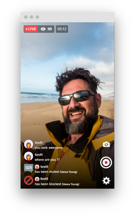 Live Stream plugin WebRTC & RTMP for Wowonder & Sngine Social Network & Playtube - 22