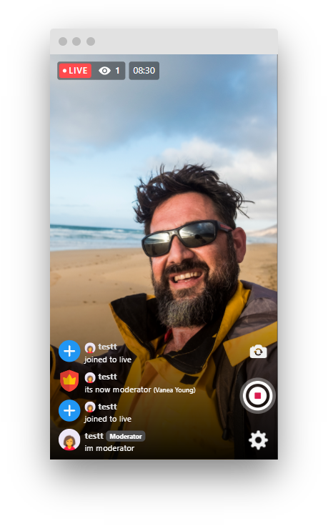 Live Stream plugin WebRTC & RTMP for Wowonder & Sngine Social Network & Playtube - 34