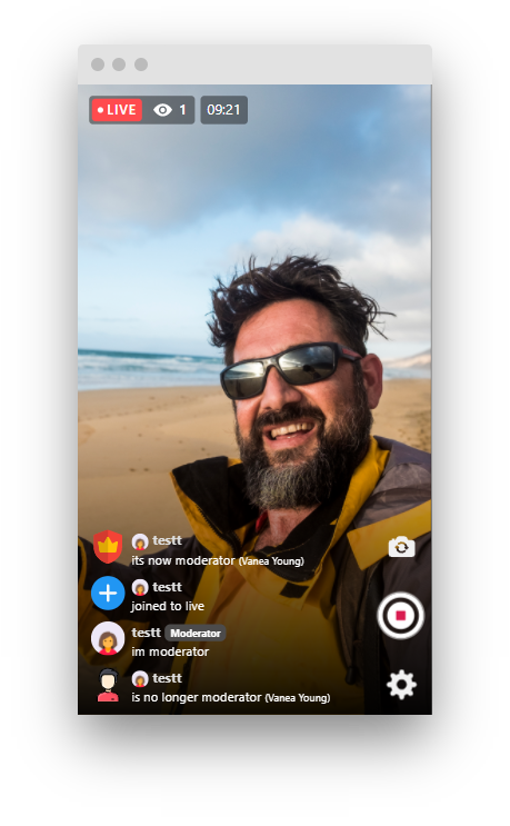Live Stream plugin WebRTC & RTMP for Wowonder & Sngine Social Network & Playtube - 37