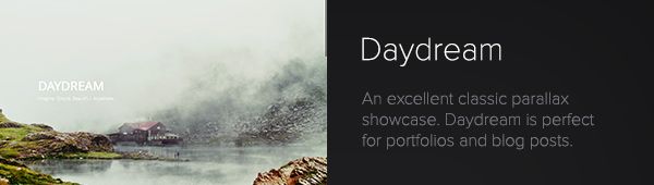 Imagine - Daydream Template