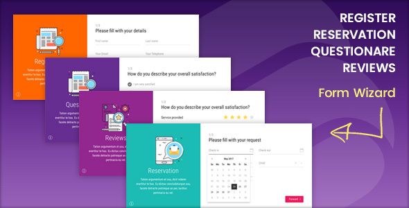 REVIEWER - Rating and Review Wizard HTML Template - 4