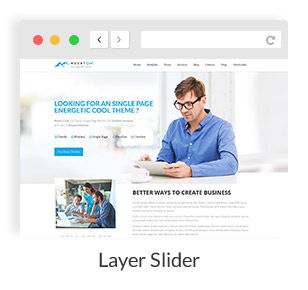 MountCool -  Single Page Portfolio - 3